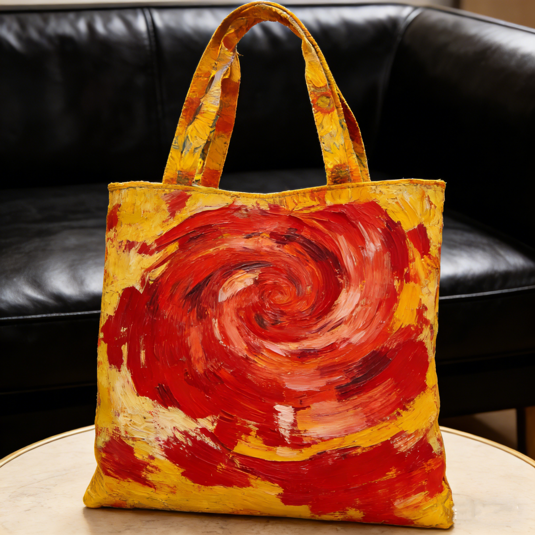 Christmas Bells Series Quilted Tote Bag