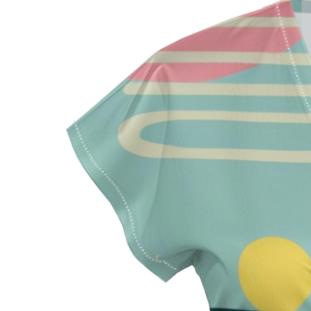 [Copy]Dusty Pink Cap Sleeve V-Neck Midi Dress