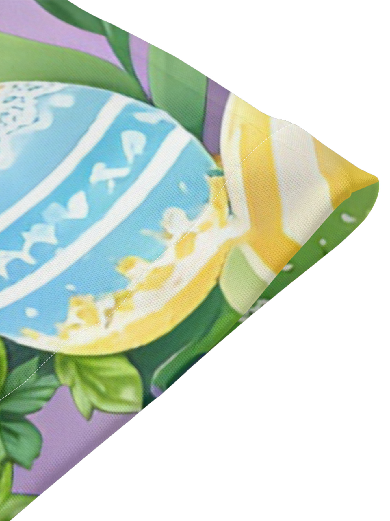 Ombre Purple-Yellow Cross Easter Flare Sleeve Bodycon Midi Dress