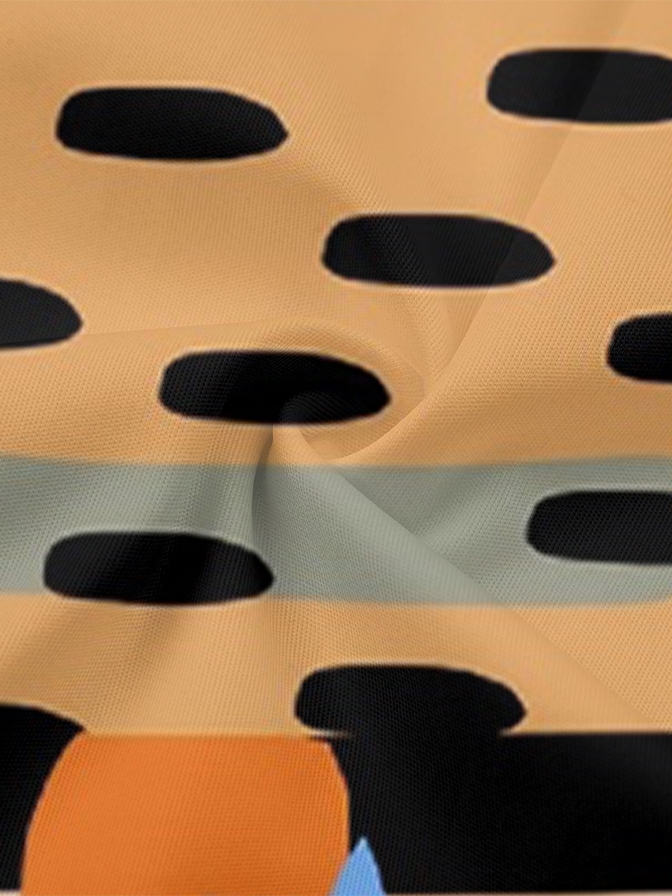 Colorful Abstract Sleeveless Halter Jumpsuit