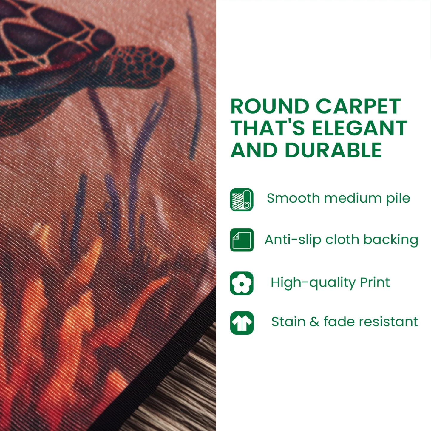 Frost Valley Magic Round Carpet