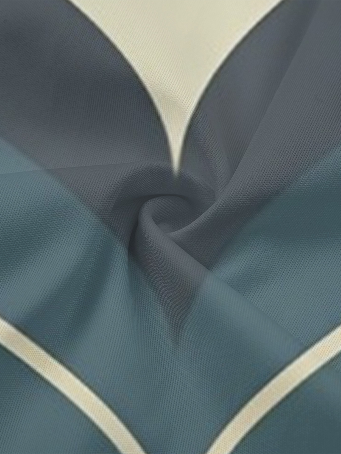 Wave Pattern Sleeveless Halter Jumpsuit