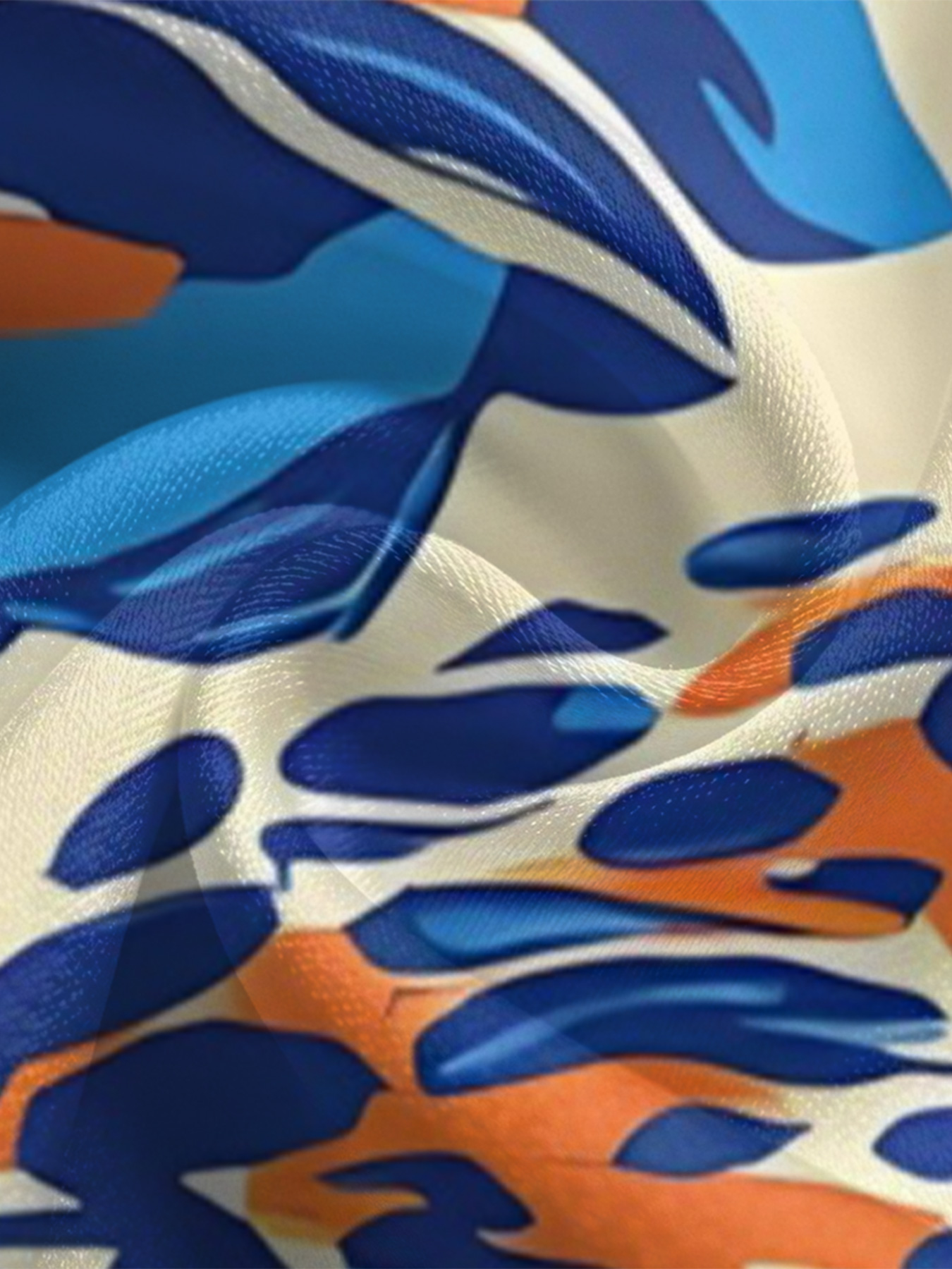 Tropical Floral Long Sleeve Zip-Up Jumpsuit VWX610