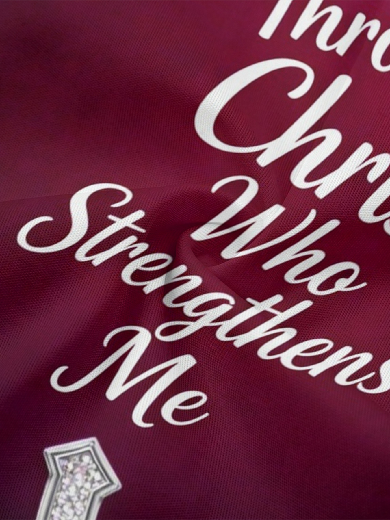 Burgundy Iris Floral Cross Scripture Easter Flare Sleeve Bodycon Midi Dress JIHB2863