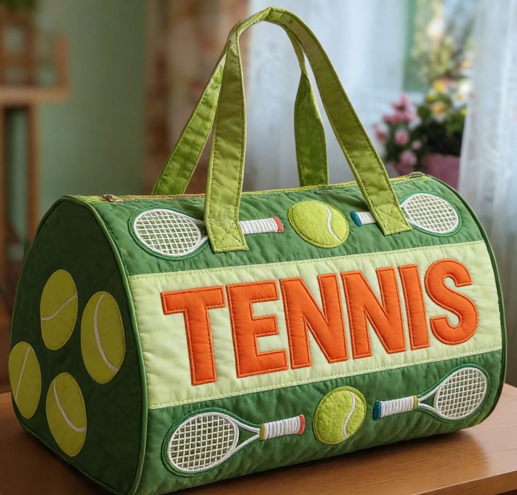 Stylish & Spacious Tennis Duffle Bag for Daily Use-QT34