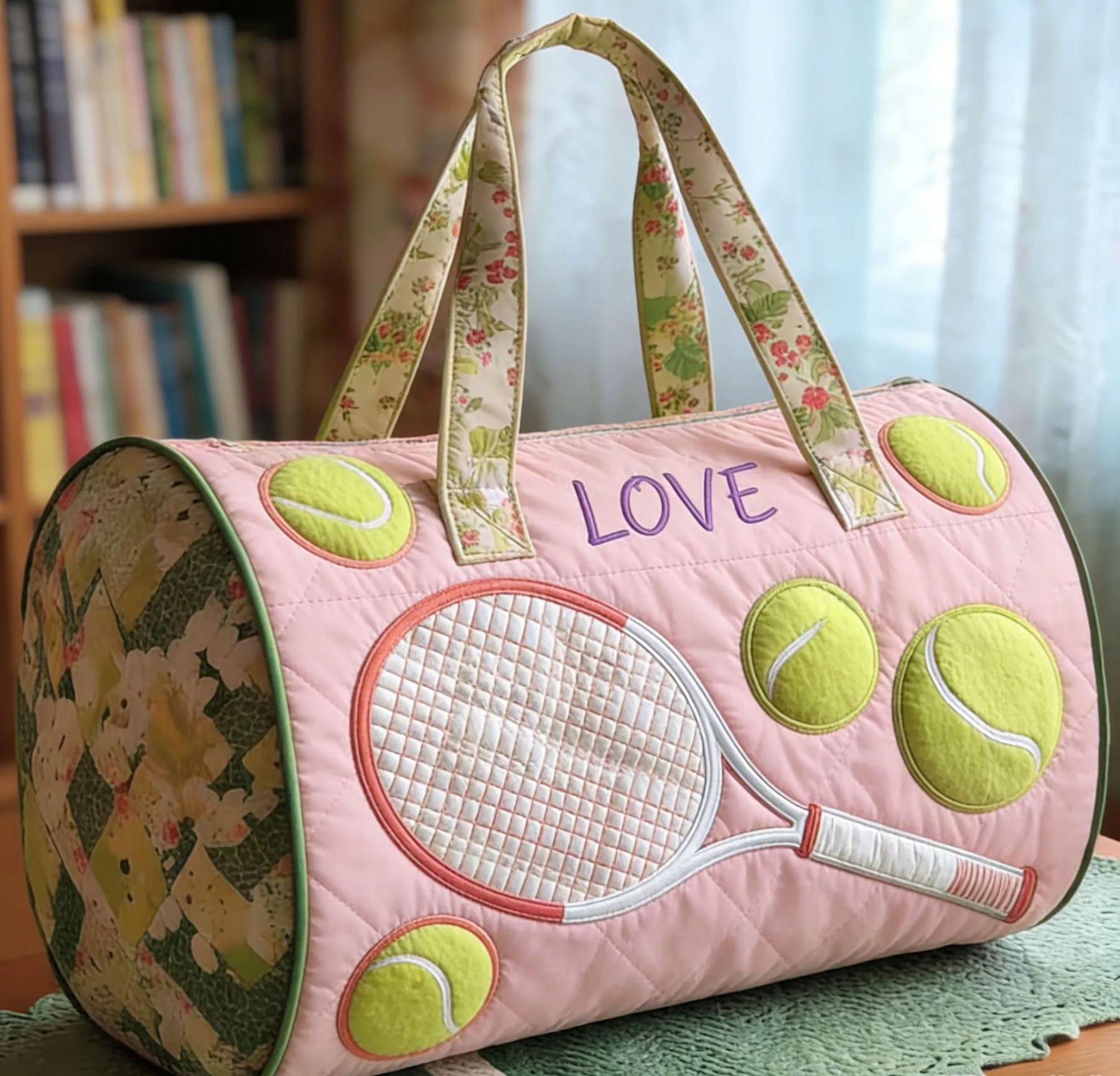 Stylish & Spacious Tennis Duffle Bag for Daily Use-QT37