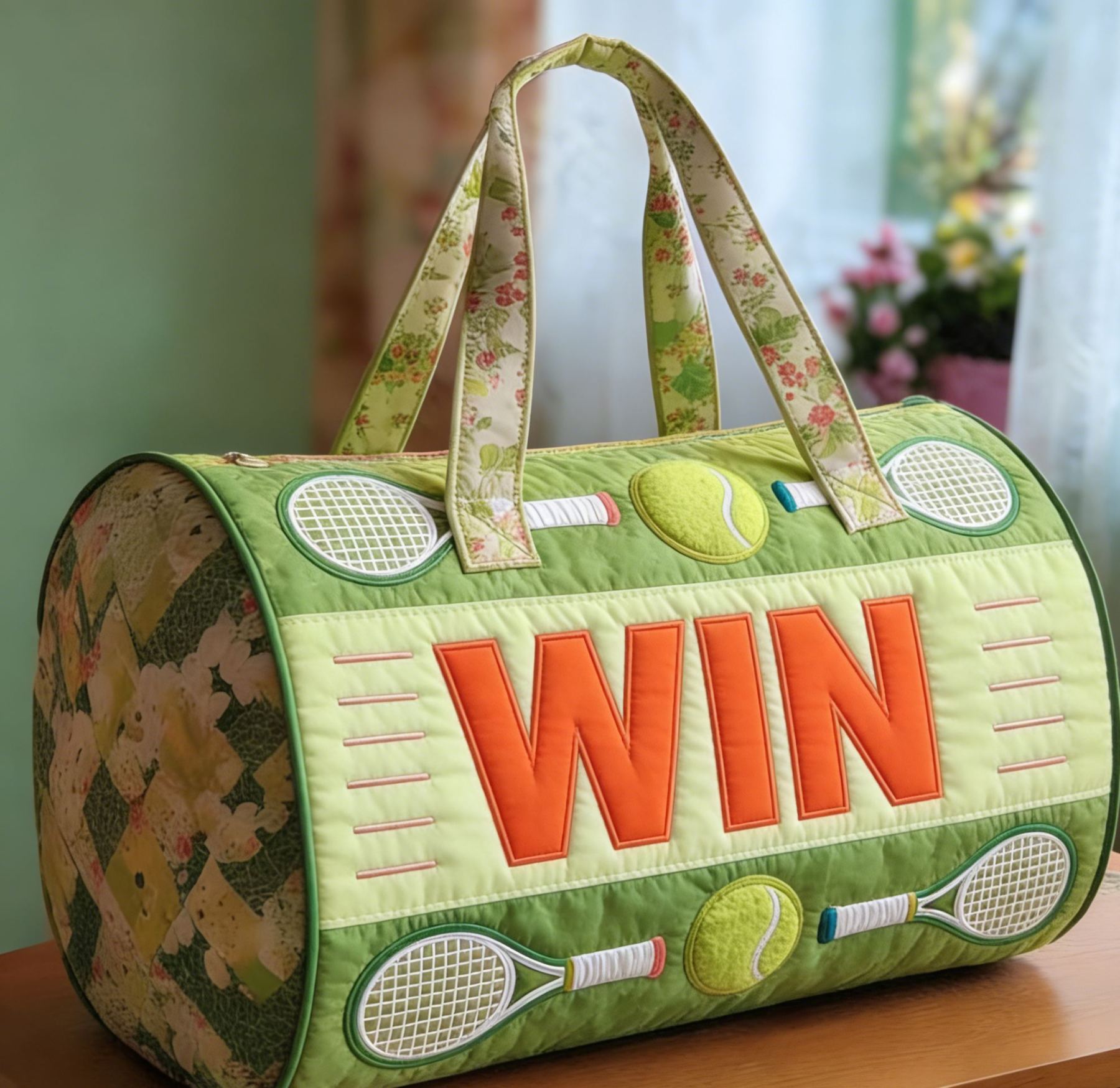 Stylish & Spacious Tennis Duffle Bag for Daily Use-QT49