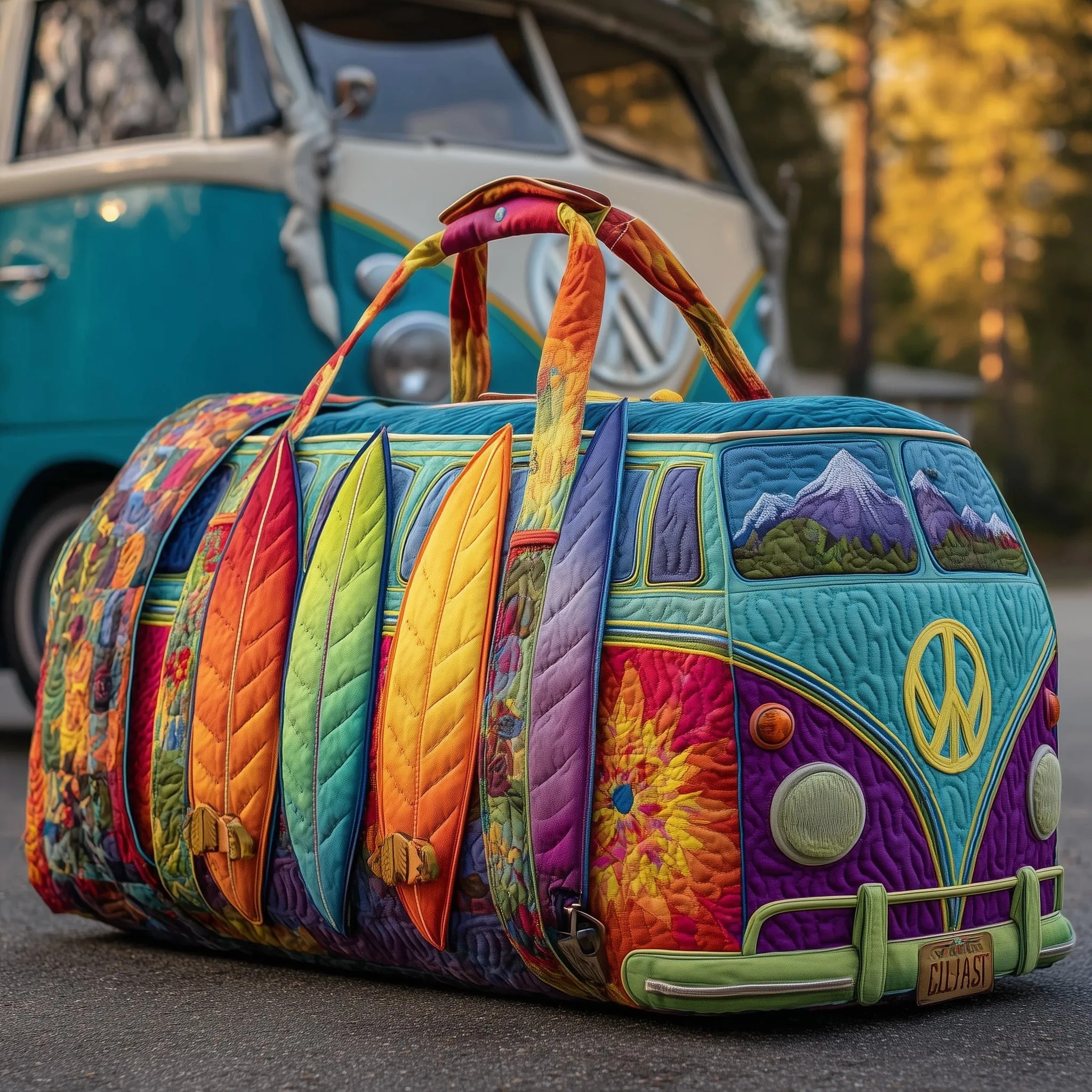 Hippie Van bag