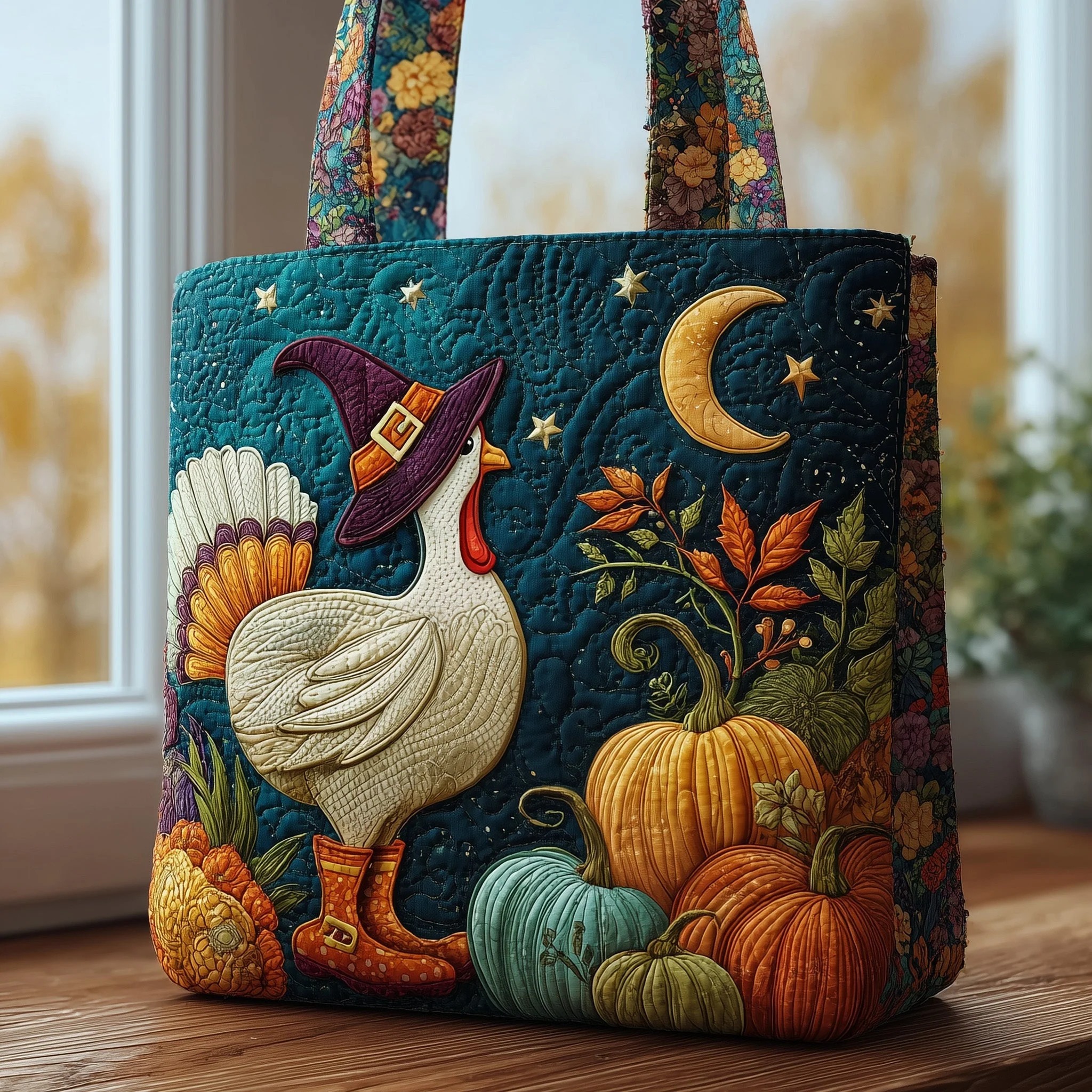 Turkey Quilted Tote Bag GFTOMA2364