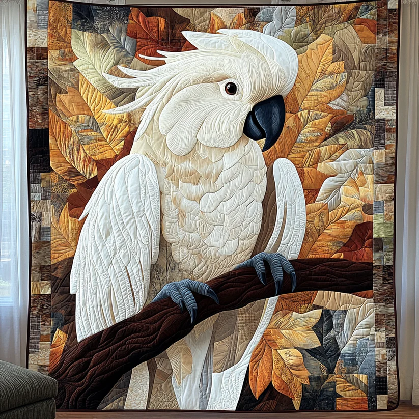 Feathered Friend Quilted Blanket