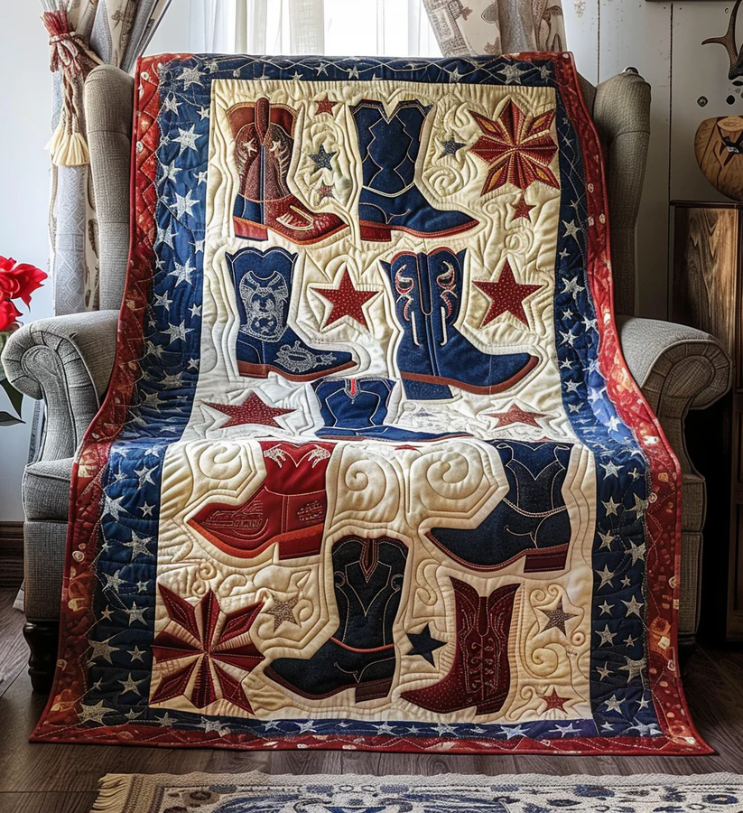 Western Quilted Blanket