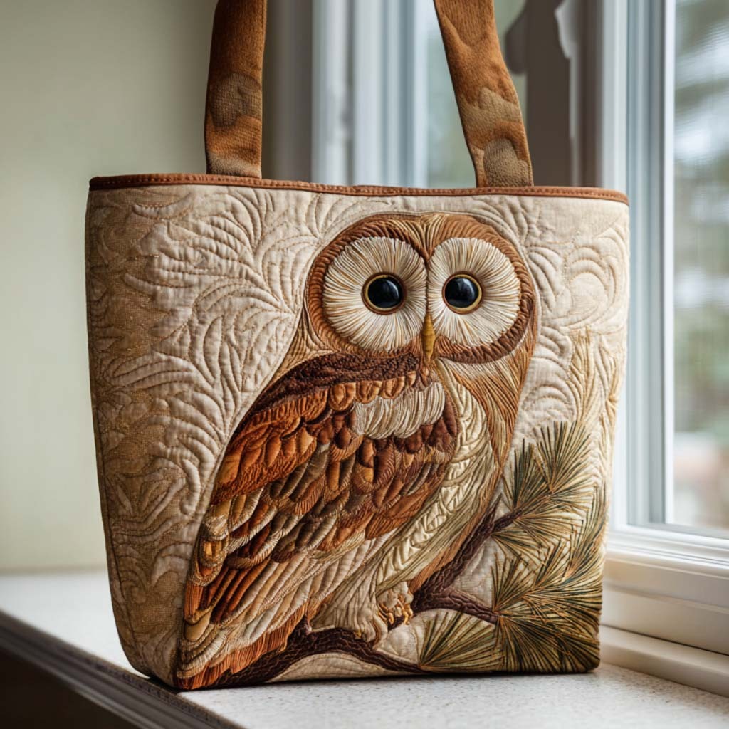 Christmas Bells Series Quilted Tote Bag