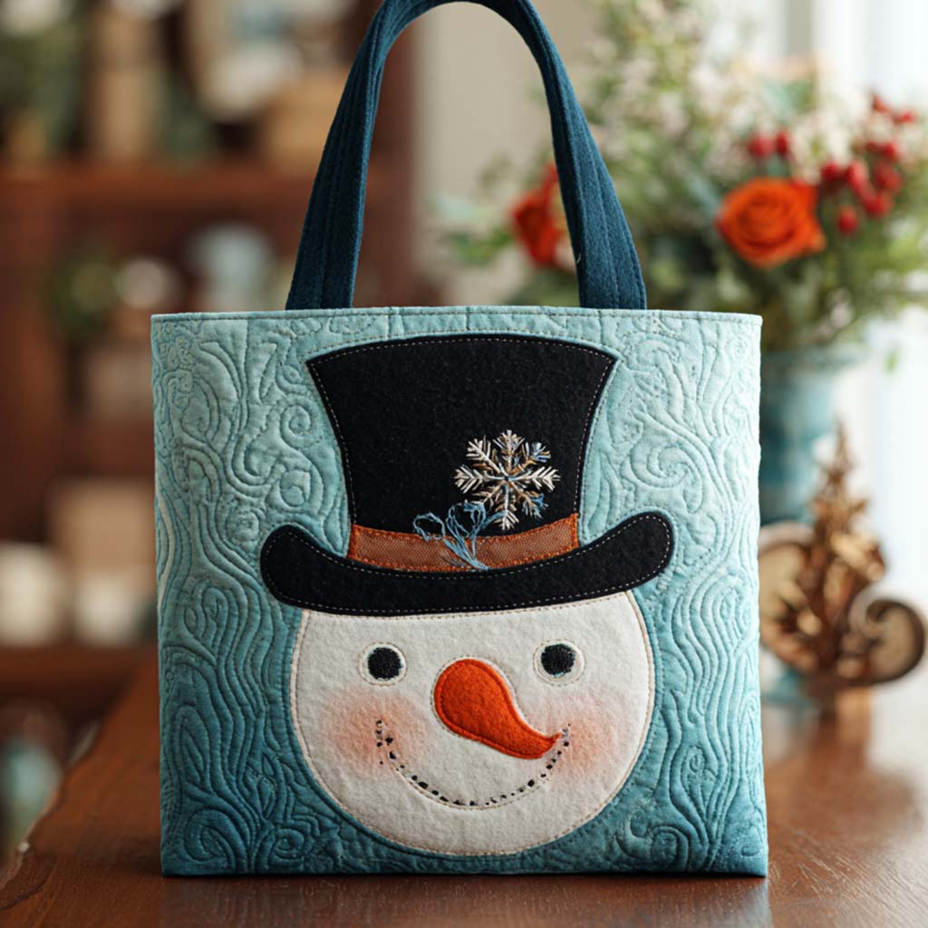 Holiday Cheer Quilted Tote Bag NCU0NNT2020 