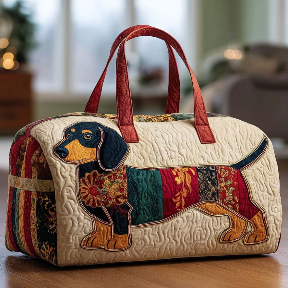 Patch Pup Quilted Duffle Bag