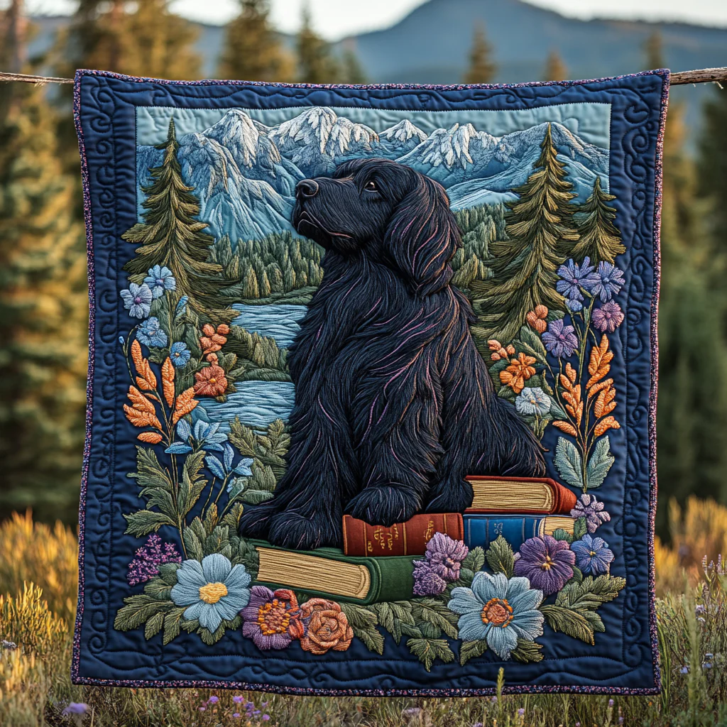 Seaside Sentinel Quilted Blanket