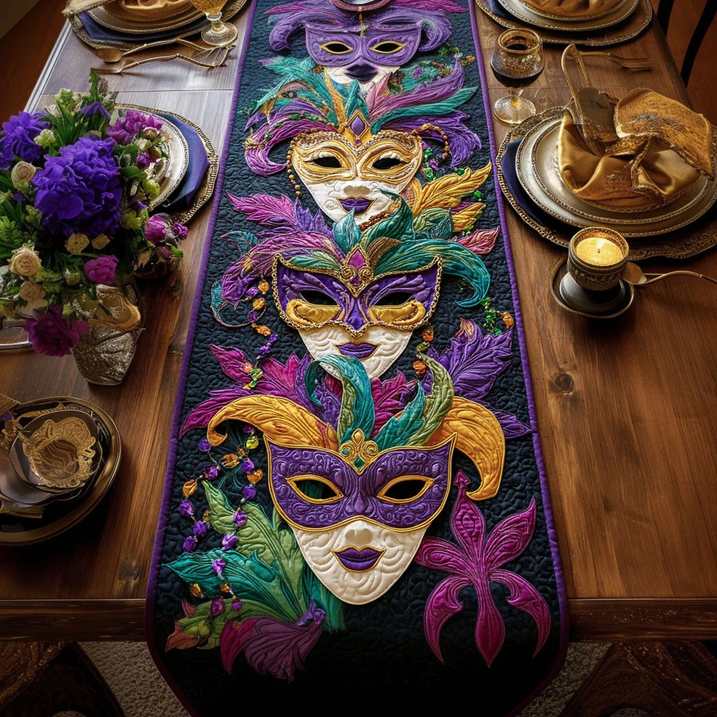 Enchanted Carnival NightQuilted Table Runner