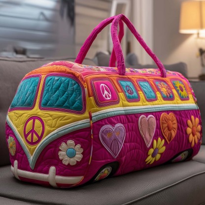 Hippie Van Quilted Duffle Bag GFTOTP16135 