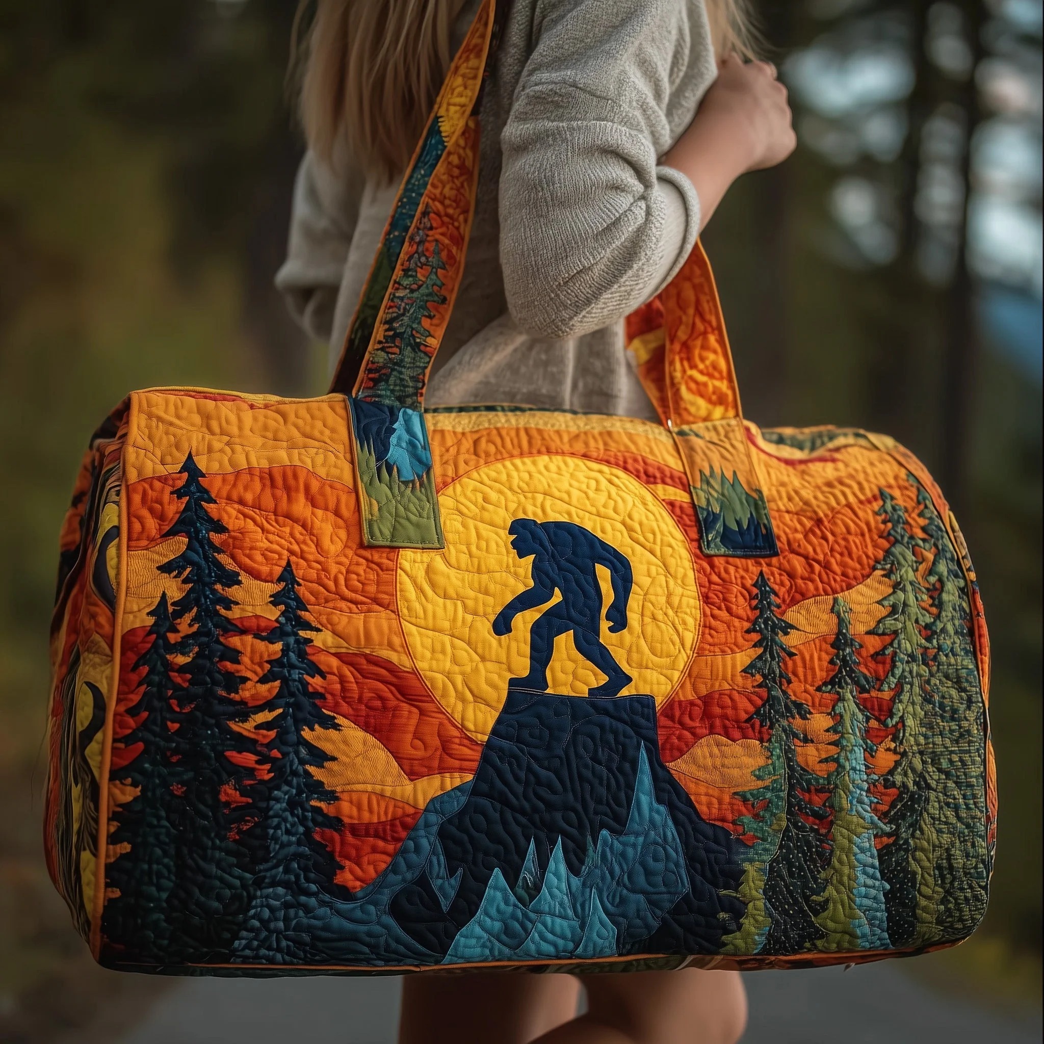 Bigfoot Quilted Duffle Bag GFTOMA3127