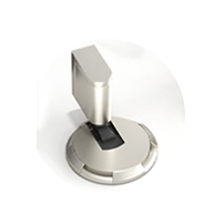 Odbojnik podłogowy mechaniczny, niewymagający wiercenia, odporny na wiatr