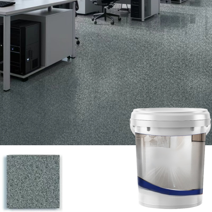 ✨【Crystal Marble Texture】Epoxy Colored Sand Floor Paint｜Easy Renovation for Old Houses, Even Beginners Can DIY! ✨