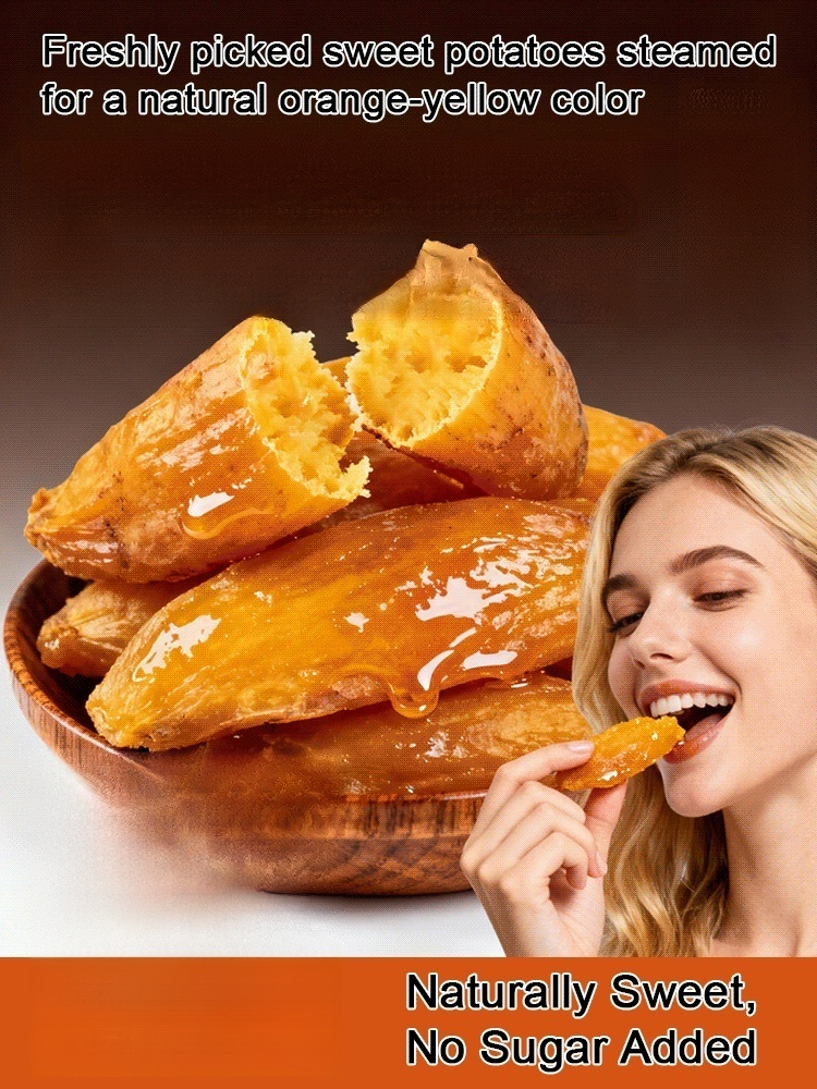 🍠 Traditional craftsmanship, three steaming and three baking processes lock in natural sweetness!