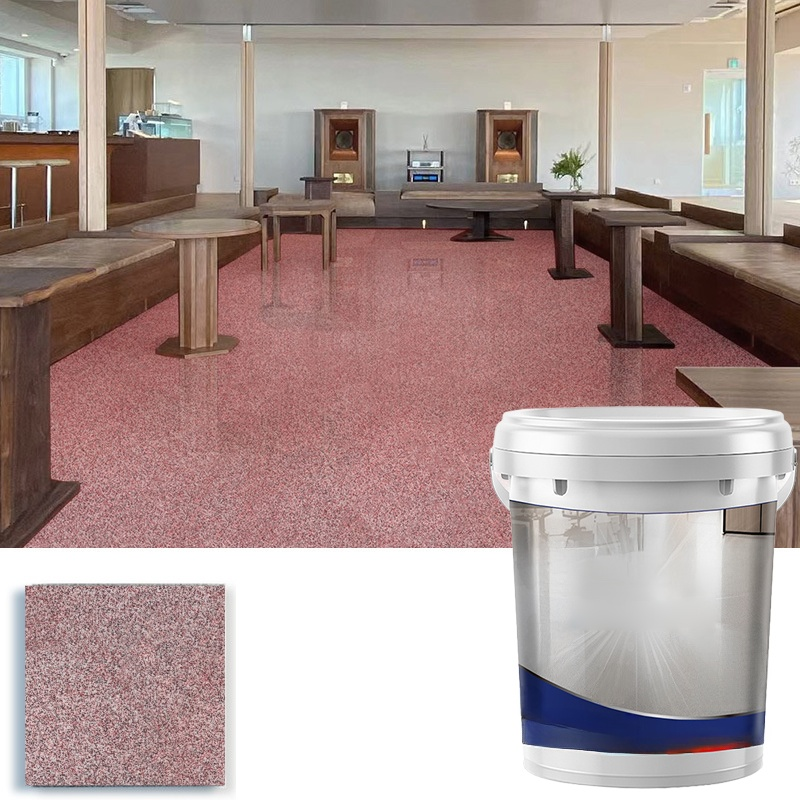 ✨【Crystal Marble Texture】Epoxy Colored Sand Floor Paint｜Easy Renovation for Old Houses, Even Beginners Can DIY! ✨