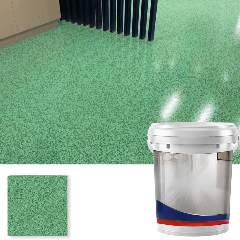 ✨【Crystal Marble Texture】Epoxy Colored Sand Floor Paint｜Easy Renovation for Old Houses, Even Beginners Can DIY! ✨