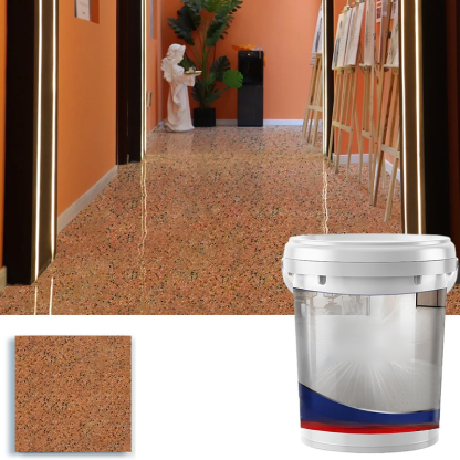 ✨【Crystal Marble Texture】Epoxy Colored Sand Floor Paint｜Easy Renovation for Old Houses, Even Beginners Can DIY! ✨