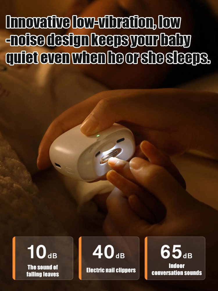 Enjoy a safe and gentle nail-brushing experience! ✂️😴