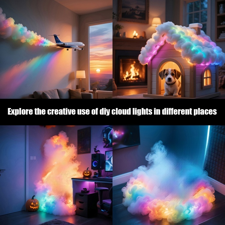 ☁️✨ Limited Edition Designer Art Cloud Lamp, bringing dreamy light and shadow into your life!