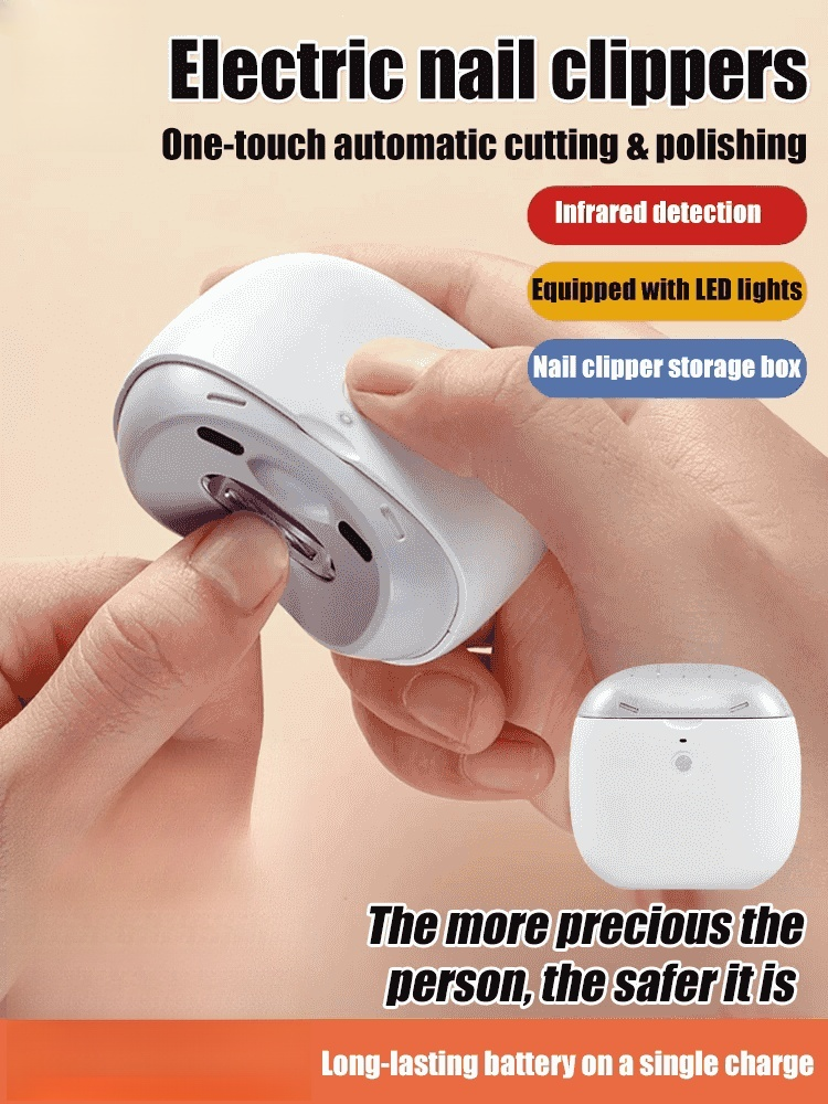 Enjoy a safe and gentle nail-brushing experience! ✂️😴