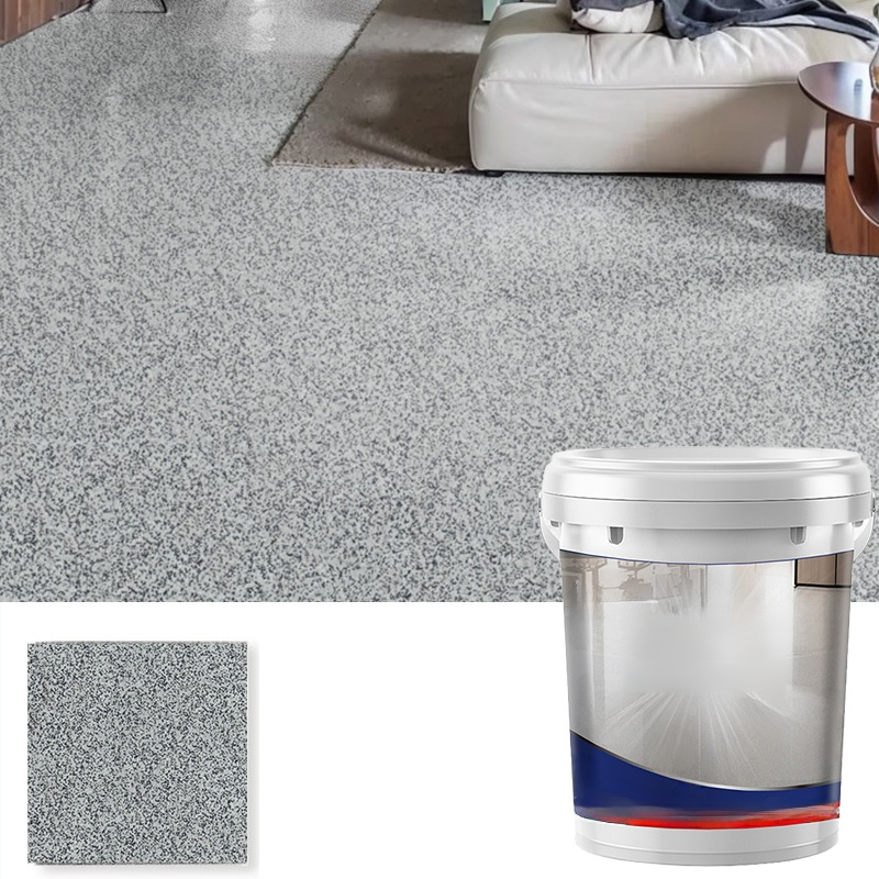 ✨【Crystal Marble Texture】Epoxy Colored Sand Floor Paint｜Easy Renovation for Old Houses, Even Beginners Can DIY! ✨