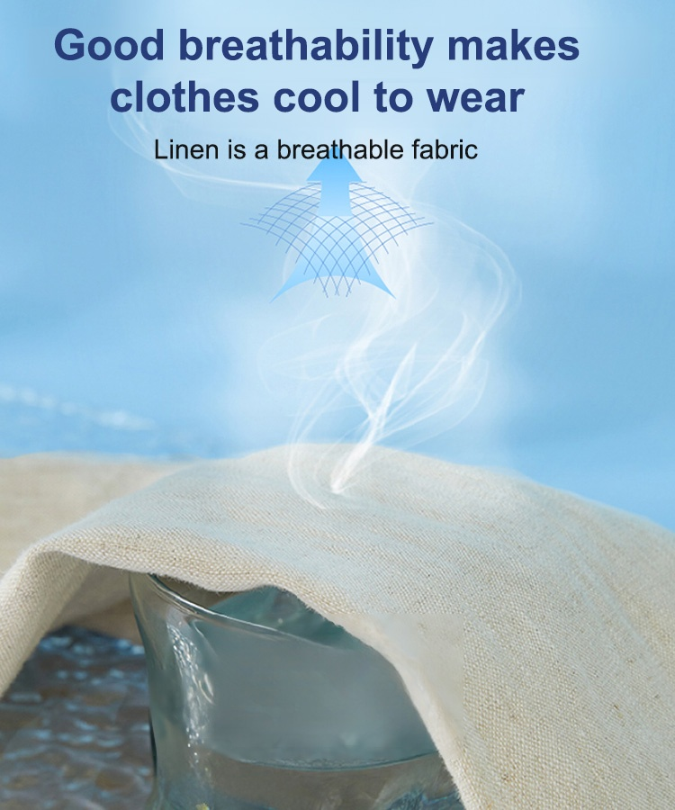 Breathable and sun-protective casual pants, made of cool cotton and linen, flattering and slimming 🌿