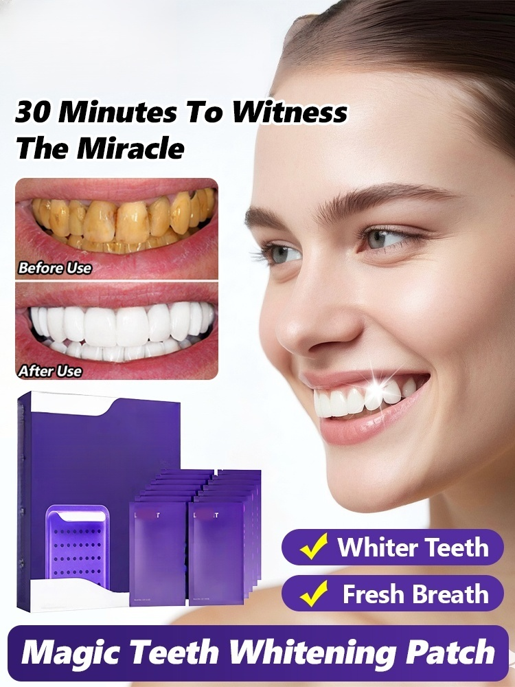 Purple neutralizing black technology 💜 | Quickly removes yellowing in 30 minutes, safer and gentler on tooth enamel ✨