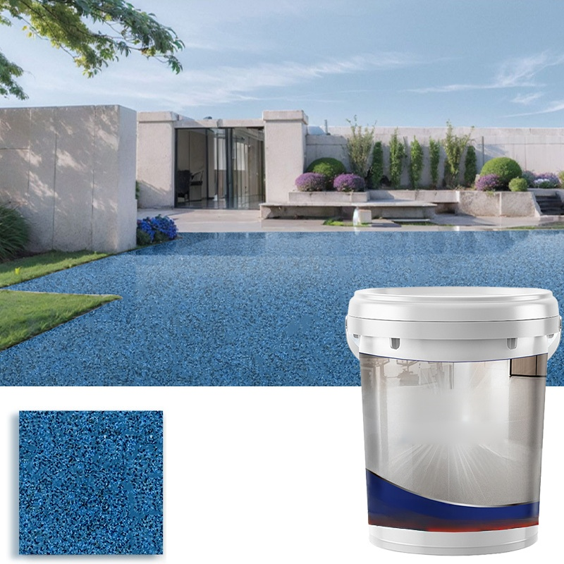 ✨【Crystal Marble Texture】Epoxy Colored Sand Floor Paint｜Easy Renovation for Old Houses, Even Beginners Can DIY! ✨