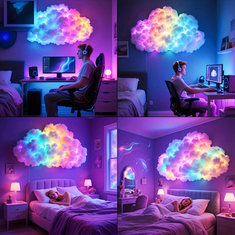 ☁️✨ Limited Edition Designer Art Cloud Lamp, bringing dreamy light and shadow into your life!