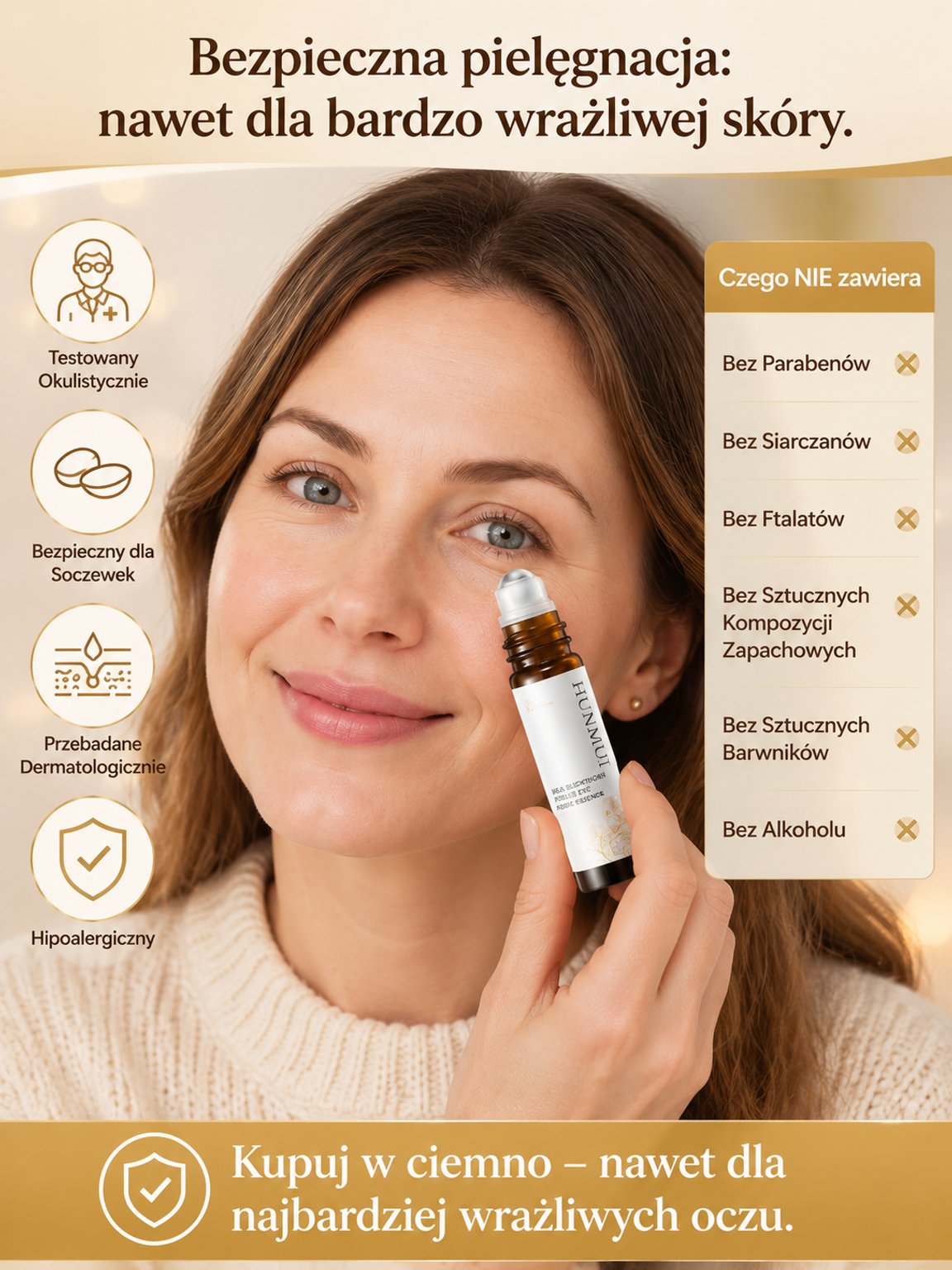 Natychmiastowe serum przeciwzmarszczkowe w kulce