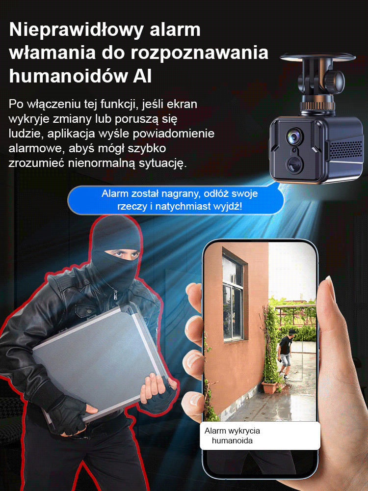 Inteligentna kamera zdalnego nadzoru 4G