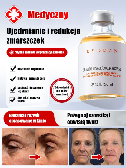 【Wyniki w ciągu 7 dni】Kolagen medyczny przeciwstarzeniowy🐟️Przetestowany na ponad 12 000 osób, przywraca młodzieńczy wygląd skóry!