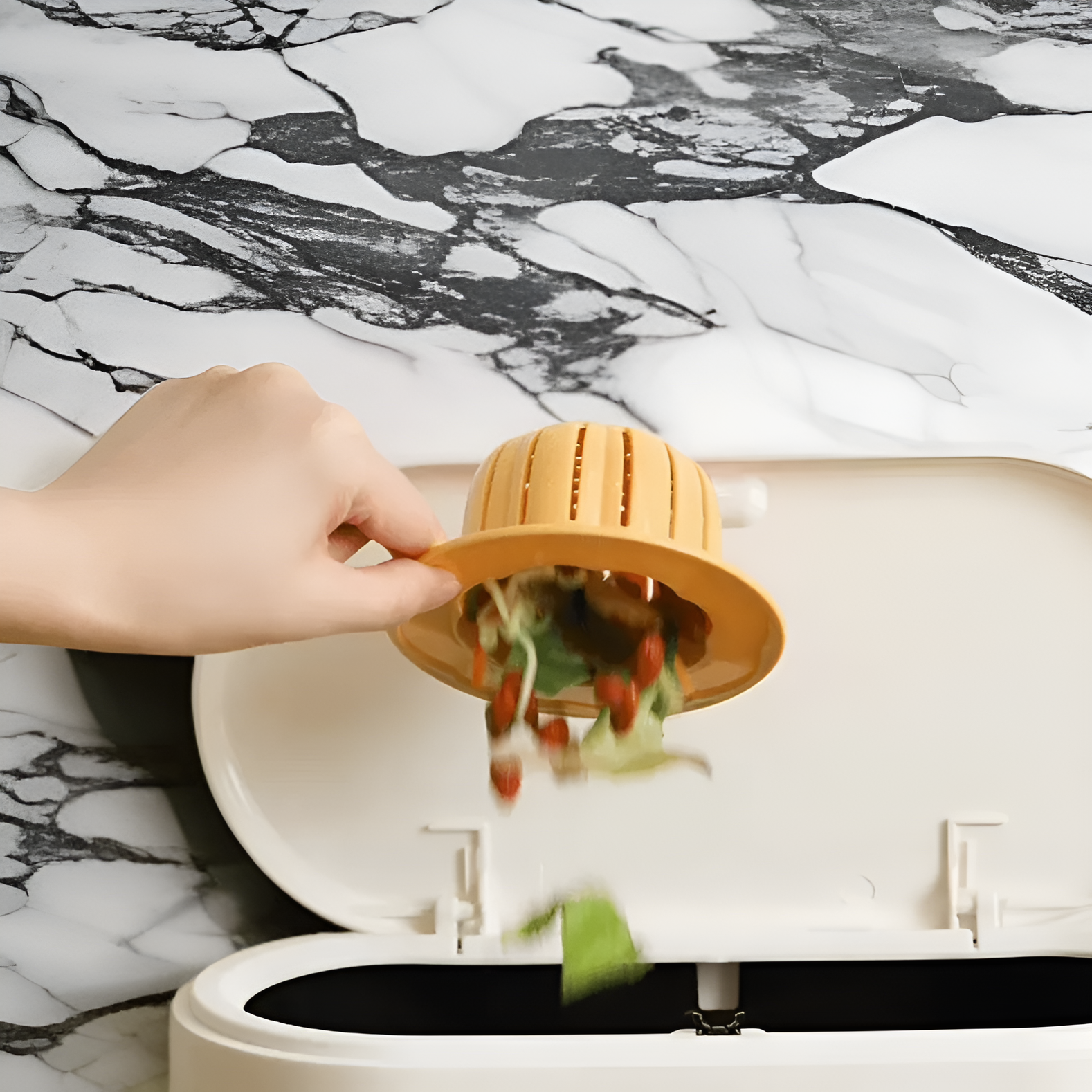 Łatwy montaż filtra do umywalki