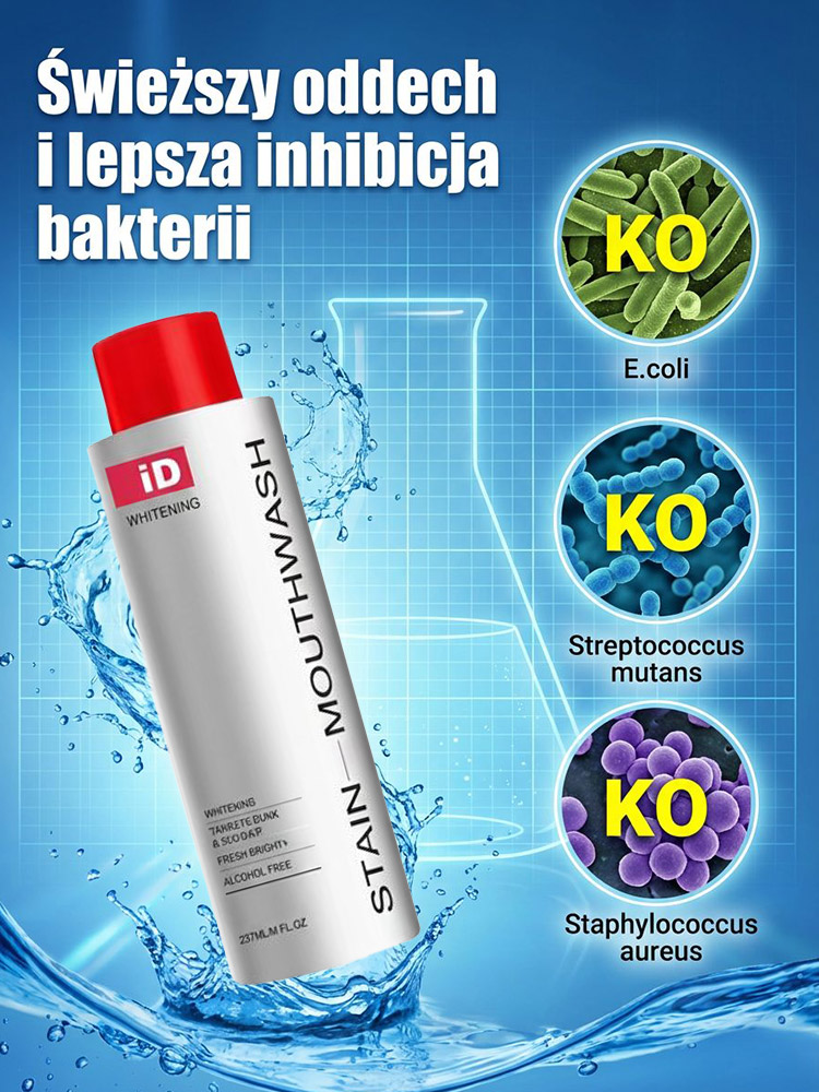【Gorąco polecany przez dentystów】Delikatnie usuwa wieloletnie przebarwienia | Specjalnie opracowany dla wrażliwych zębów | Rozjaśnia i wybiela zęby