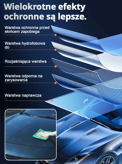 RAYHONG Zestaw do nano-powłoki samochodowej