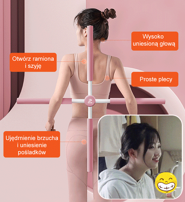 【🏆 Polecany przez chirurgów ortopedycznych i trenerów ciała】Przyrząd korekcyjny do prostowania pleców