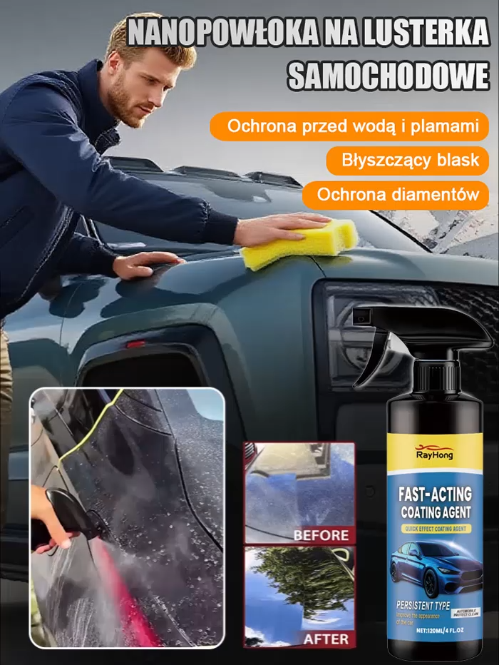 RAYHONG Zestaw do nano-powłoki samochodowej