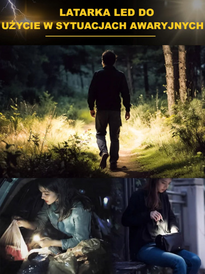 Przenośny paralizator łukowy do samoobrony