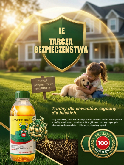 ✅👍Najlepszy profesjonalny koncentrat środka chwastobójczego: 1 nakrętka wystarcza na 1000 m² – widoczne po 3 godzinach i potrójna gwarancja zwrotu pieniędzy!