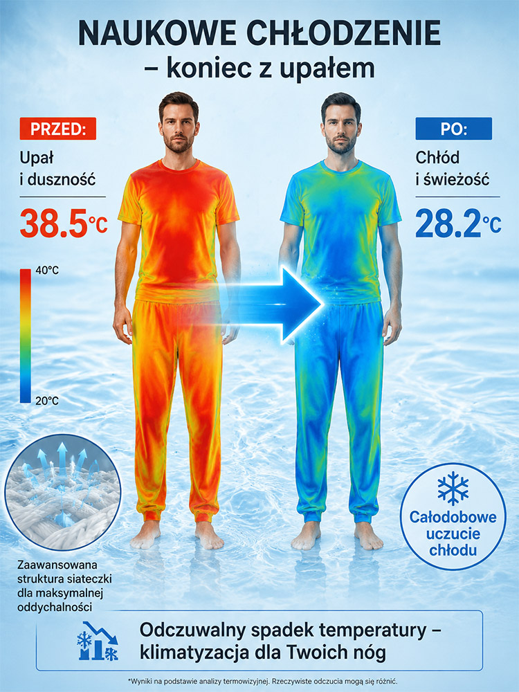 Męskie letnie lekkie spodnie z jedwabiu lodowego丨Zjedź o 10°C w dół! Spodnie jak klimatyzacja丨Odpowiednie dla każdego typu sylwetki