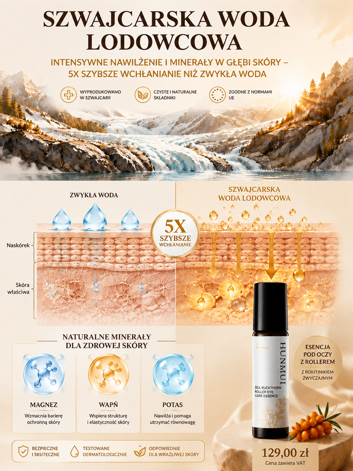Natychmiastowe serum przeciwzmarszczkowe w kulce