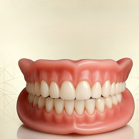 Ulepszone protezy uśmiechu twarzy