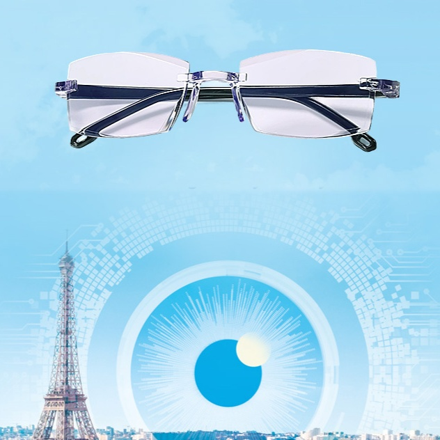 Inteligentne i wygodne okulary do czytania o wysokiej rozdzielczości